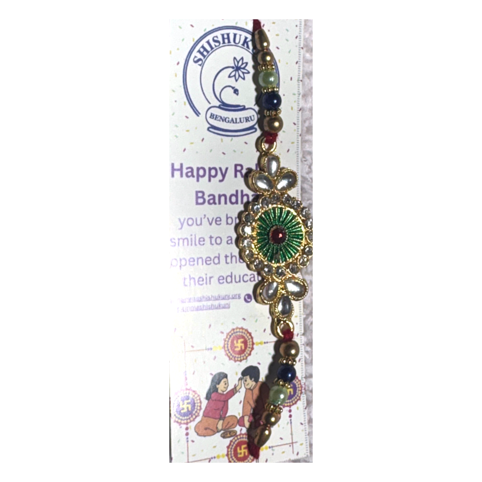Royal Kundan Rakhi