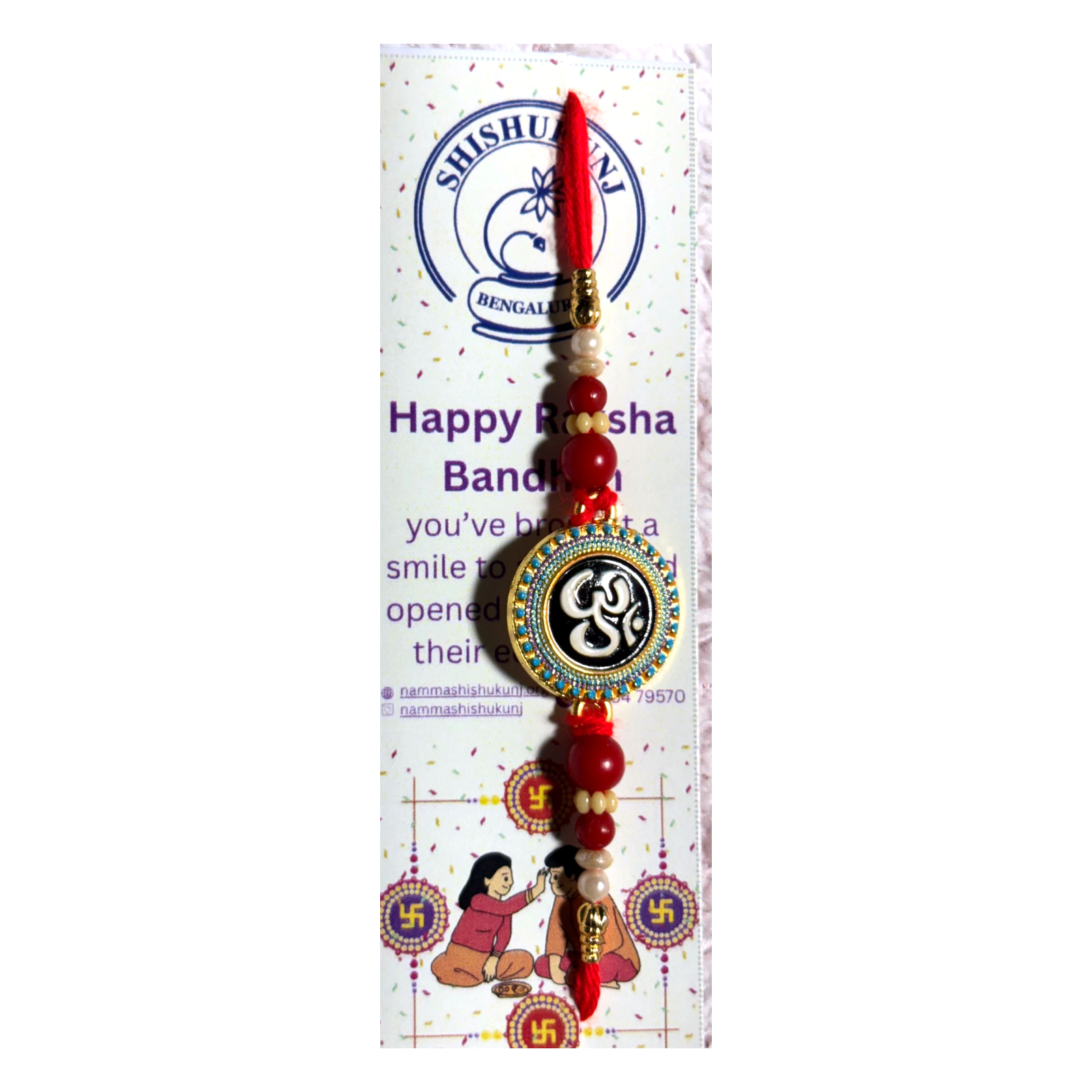 Om Sacred Rakhi